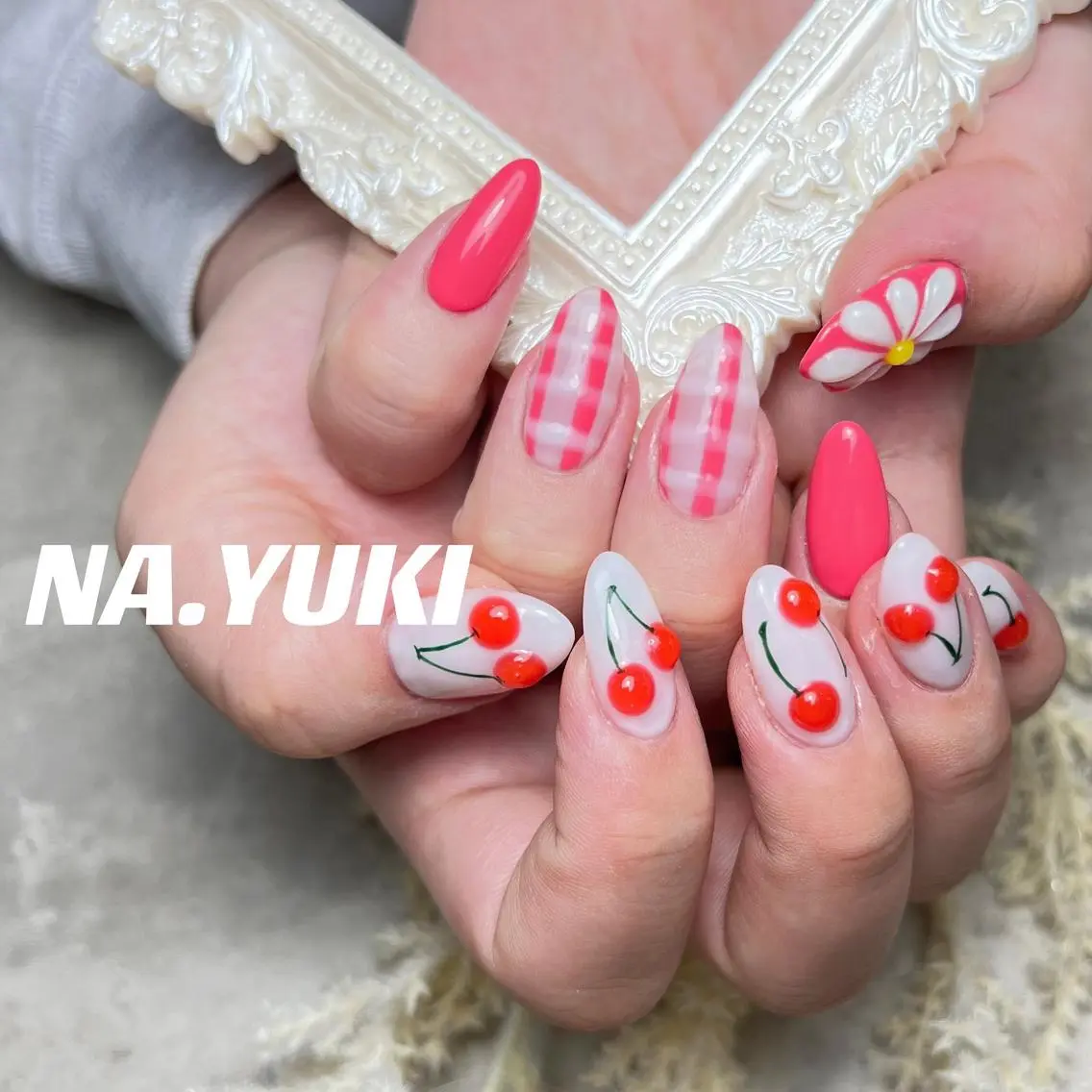 ネイル ハンドネイル 🎀 moo~ 🎀のネイルデザイン