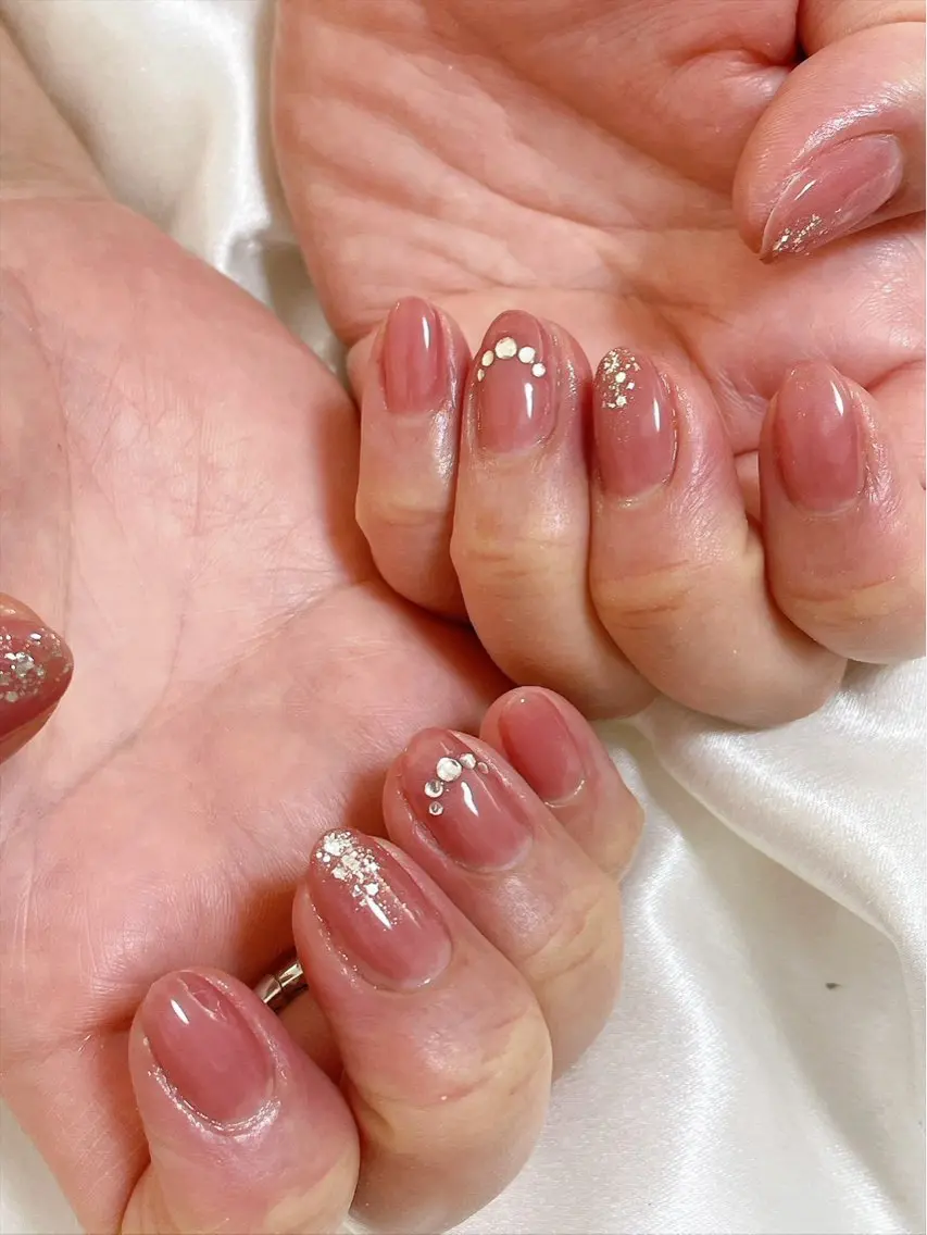 ネイル アニマル柄 オーロラネイル フットネイル フレンチネイル ジェルネイル ハンドネイル kiki nail たまプラーザのネイルデザイン