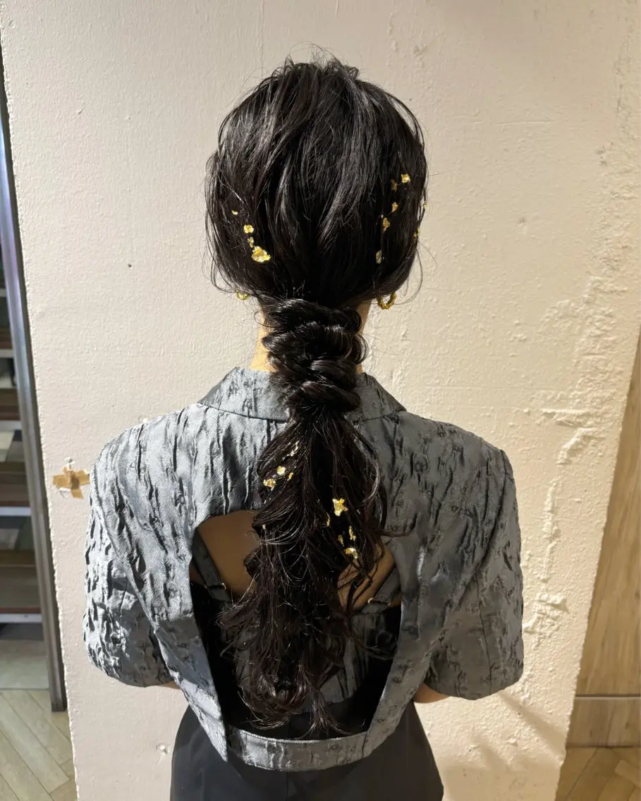 ヘアアレンジ ヘアセット サソウ ユリエ🥥のヘアスタイル