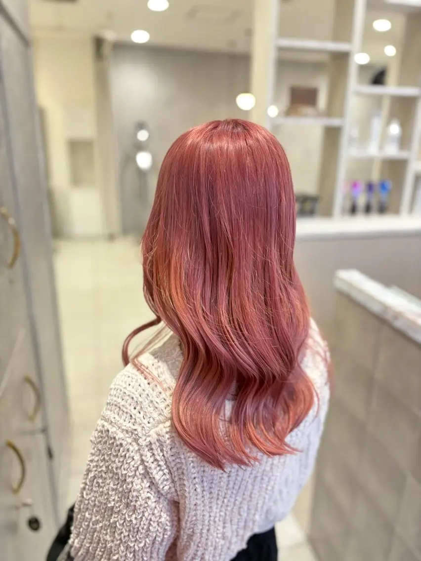 カラー ヘアカラー 小板橋 菜月のヘアスタイル