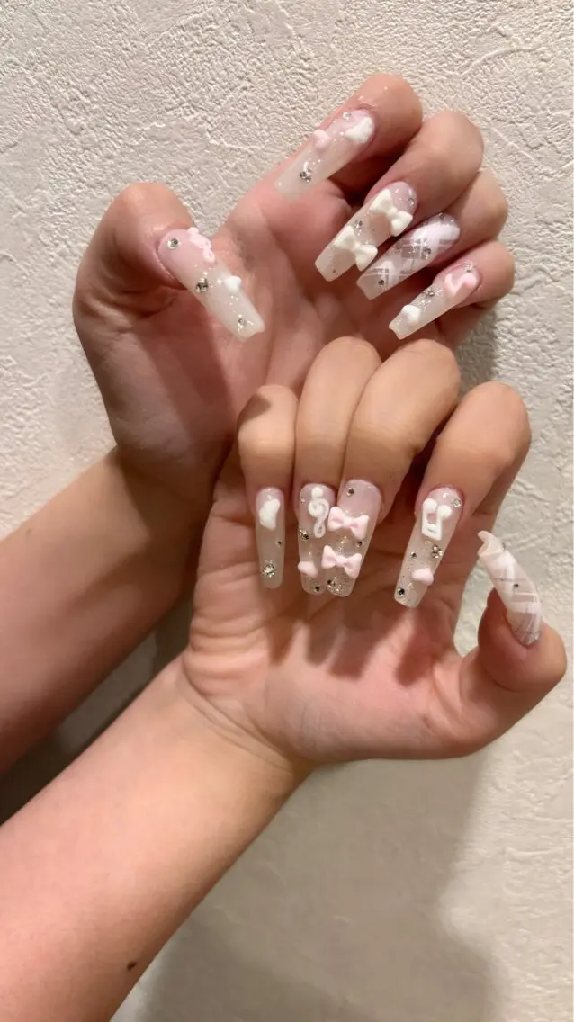 ネイル ハンドネイル Blue daisy 栄本店のネイルデザイン
