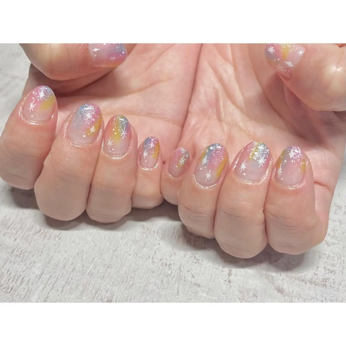 ネイル 𖡼 yumenoのネイルデザイン