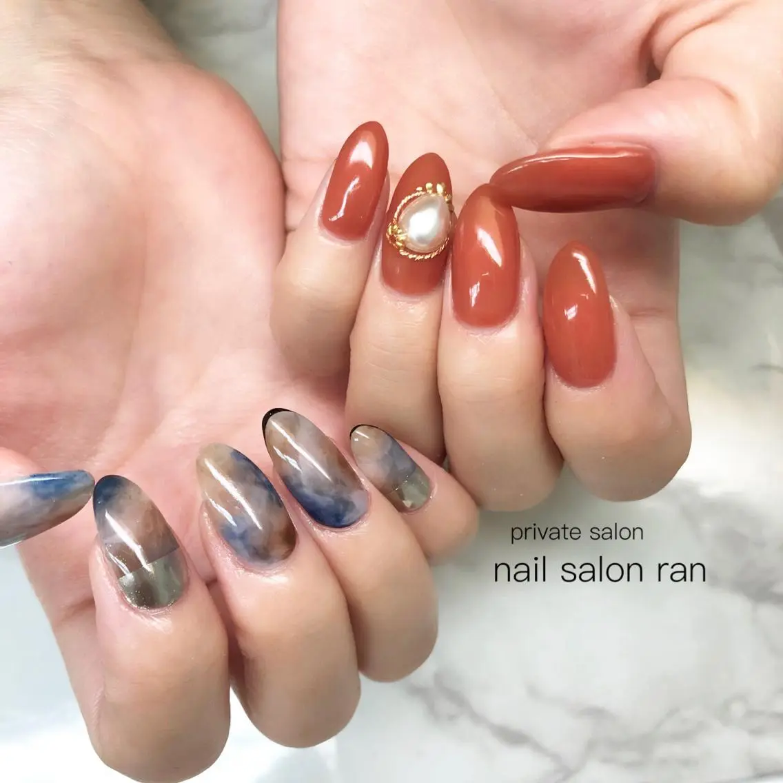 ネイル 持ち込み nailsalon ranのネイルデザイン