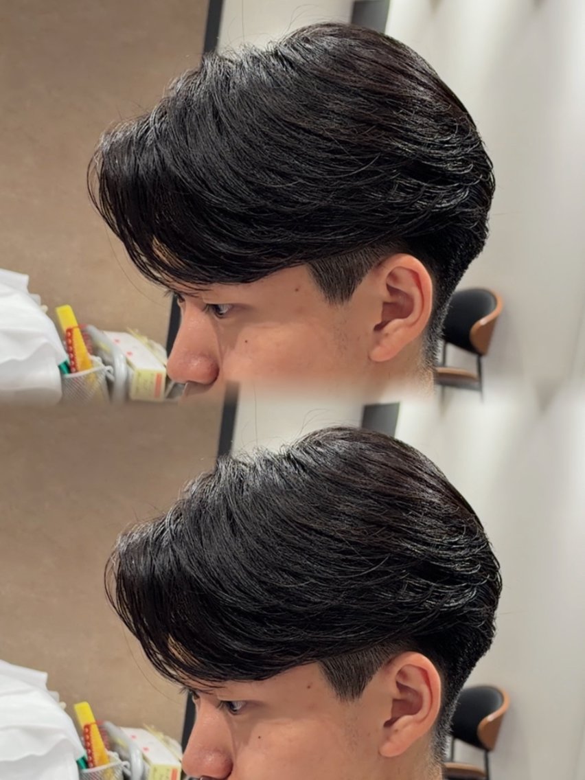 パーマ メンズ 縮毛矯正 カット 縮毛矯正 メンズ特化 RENのヘアスタイル