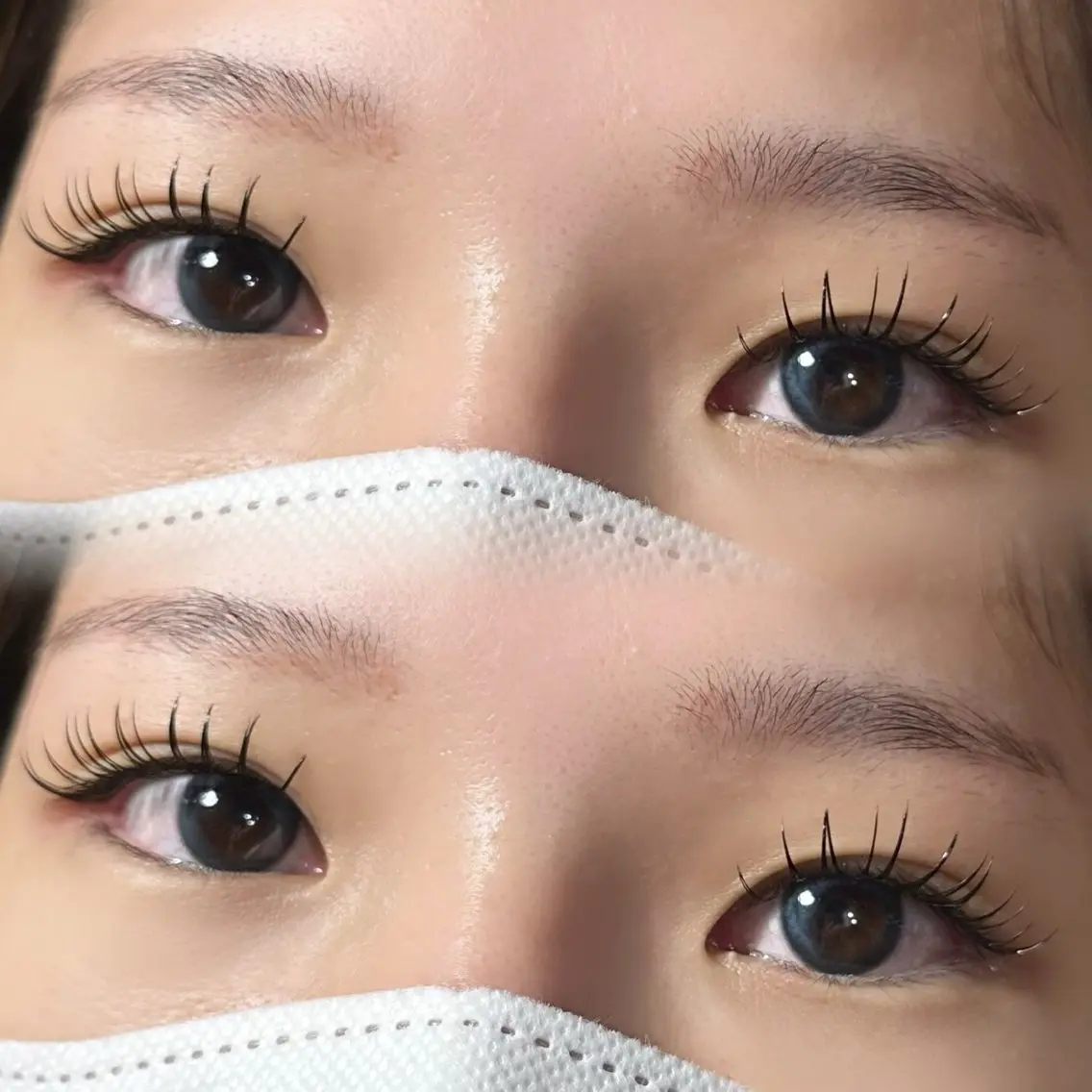 マツエク・マツパ 束感まつ毛 フラットラッシュ マツエク hair&eye lash aiwのマツエク・マツパデザイン