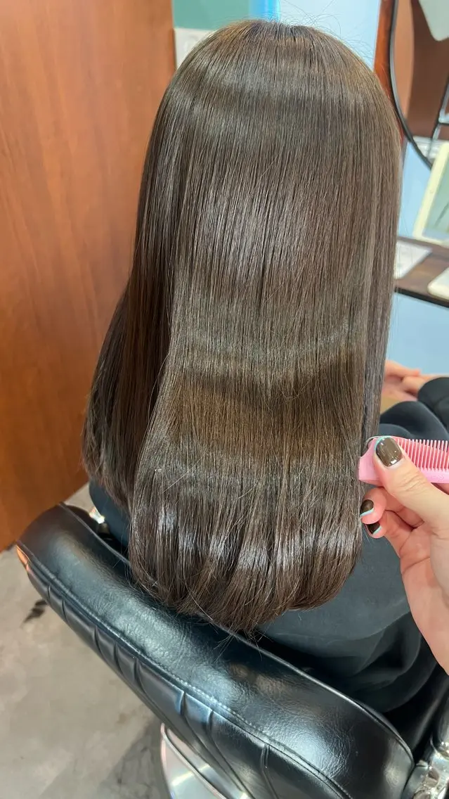 ロング カラー 美髪矯正/髪質改善 🌼 原田 愛弓のヘアスタイル
