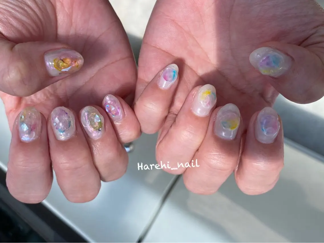 ネイル ハンドネイル Harehi_ nailのネイルデザイン