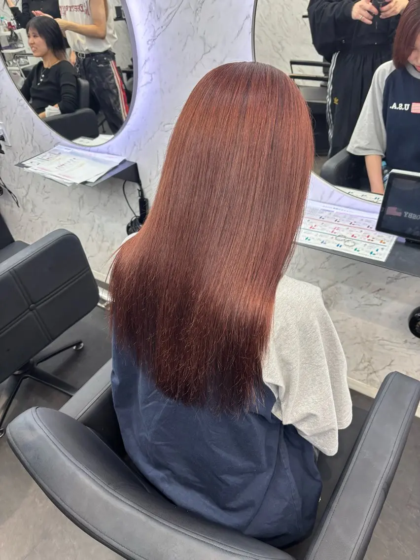 ロング カット 💎LEON💎 Cut¥1100‼️のヘアスタイル