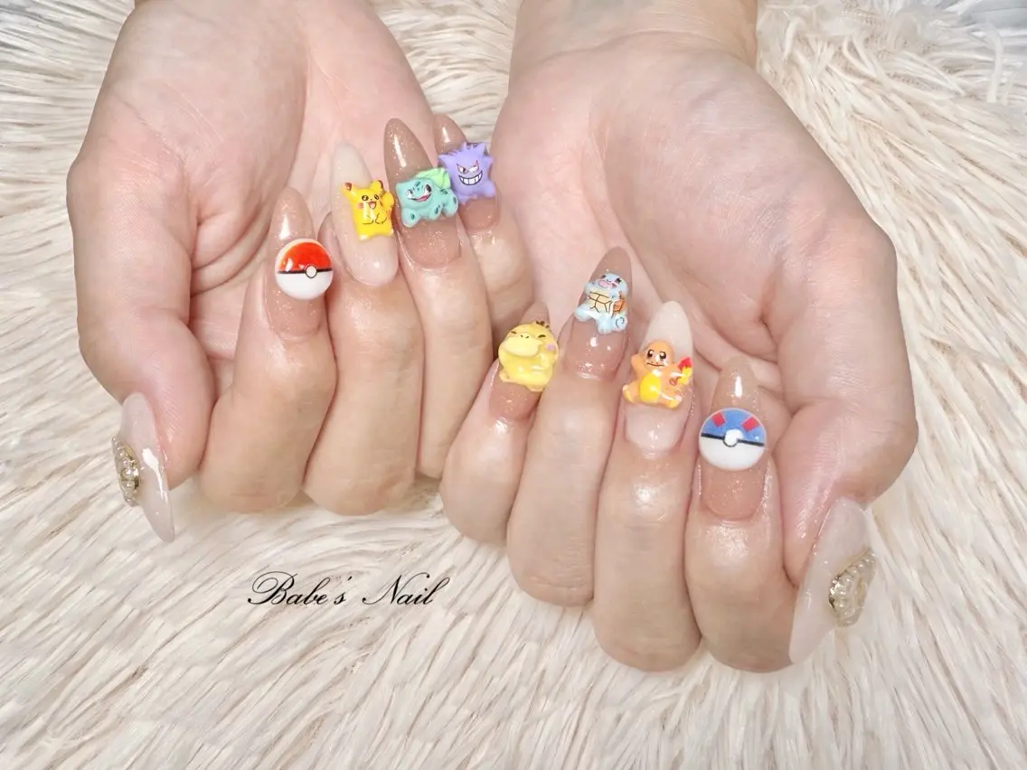 ネイル ハンドネイル Babe's Nailのネイルデザイン