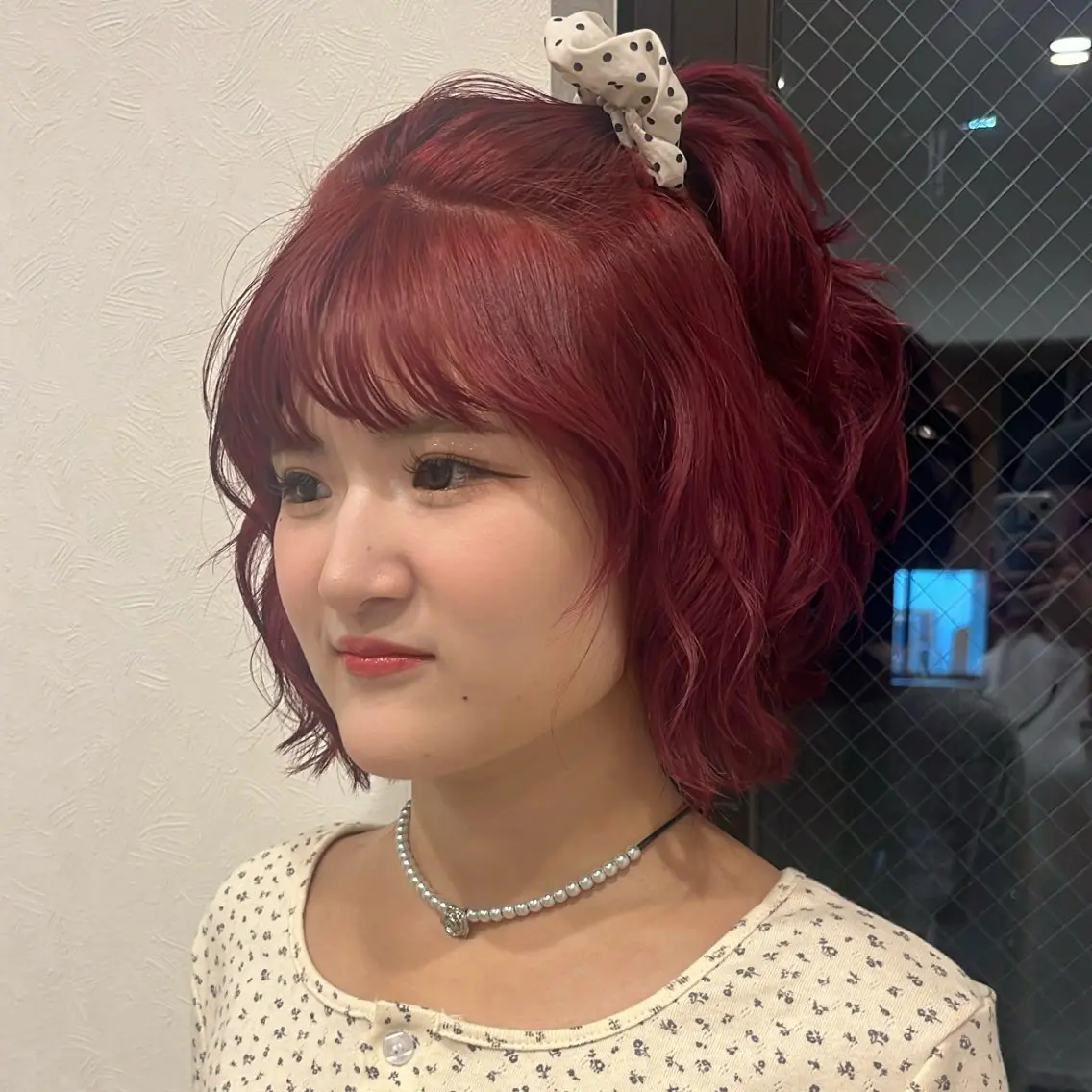 ミディアム 、 ハルナのヘアスタイル