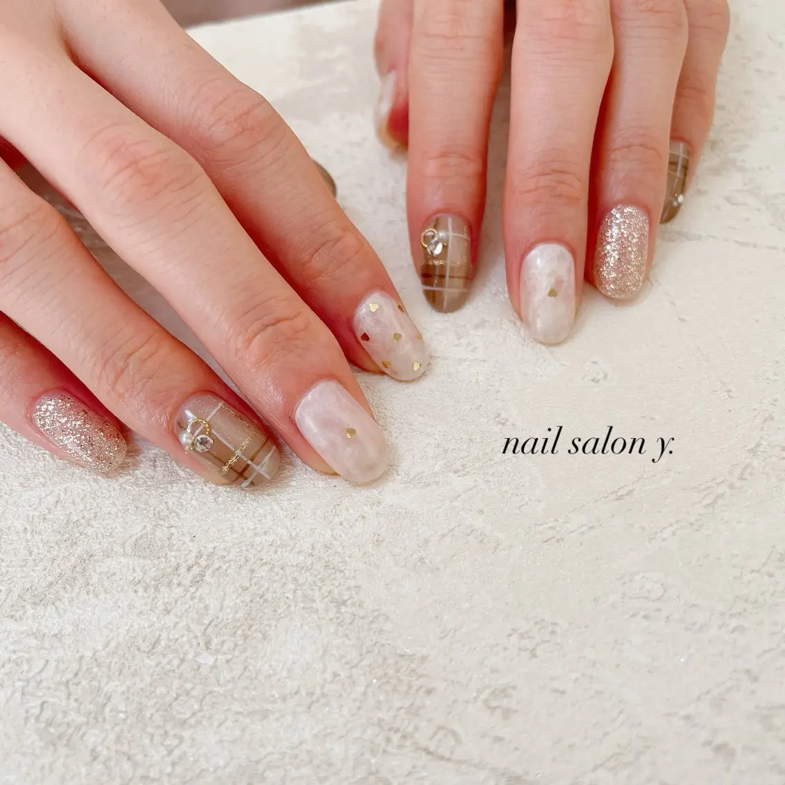 ネイル ハンドネイル nailsalon y.のネイルデザイン