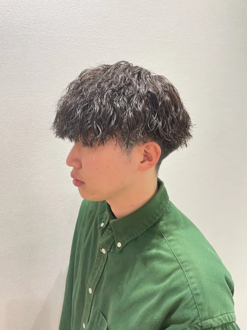 パーマ メンズ カット パーマ メンズ特化美容師小島 慧太のヘアスタイル