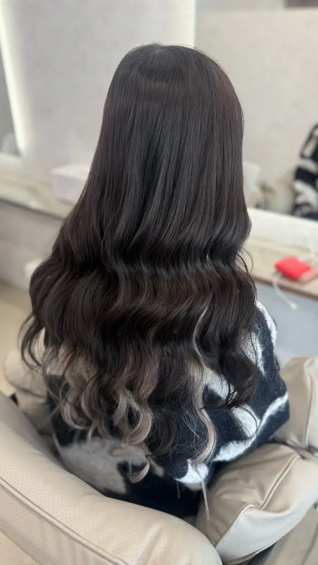 ロング エクステ 大古 楓のヘアスタイル
