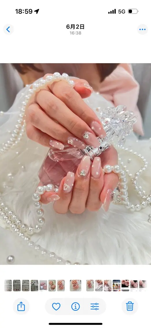 ネイル チークネイル フットネイル フレンチネイル ジェルネイル マグネットネイル Queeens nailのネイルデザイン