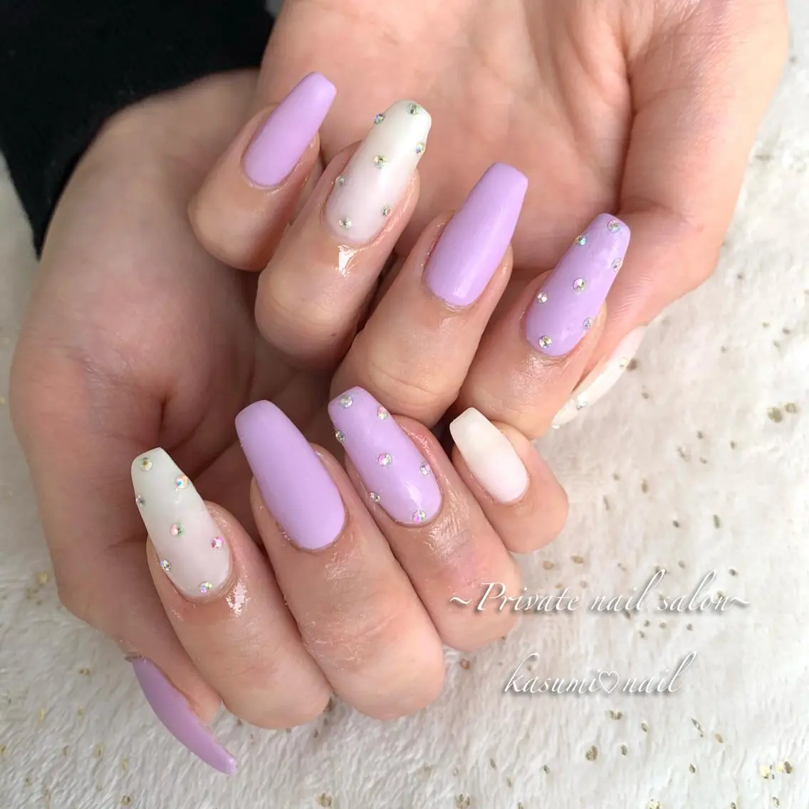 ネイル ニュアンスネイル 春ネイル KASUMI♡ Nailのネイルデザイン