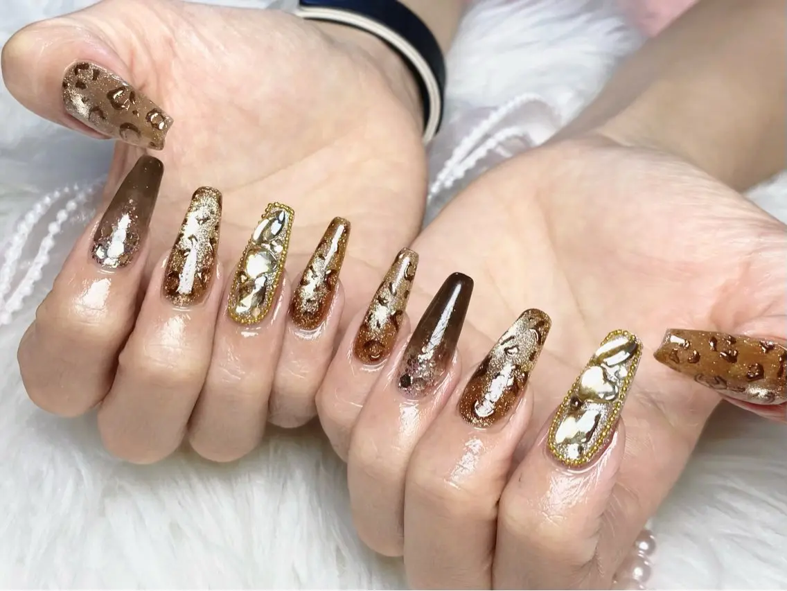 ネイル ハンドネイル ロングネイル専門店 shasha/加美駅のネイルデザイン
