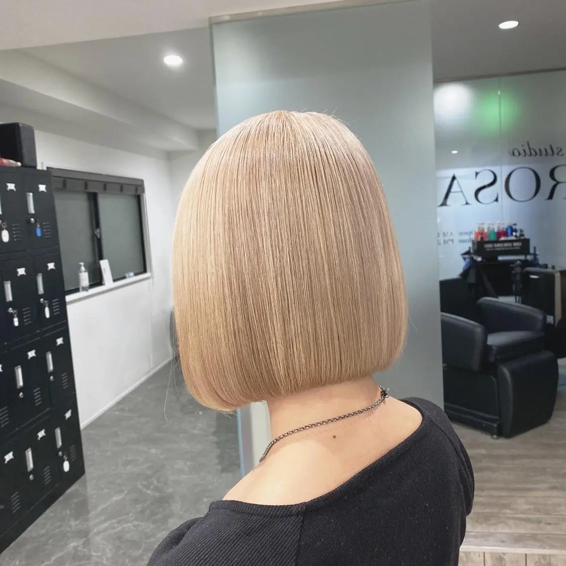 ショート カラー ハイトーンカラー ボブ 関東 蓮太のヘアスタイル