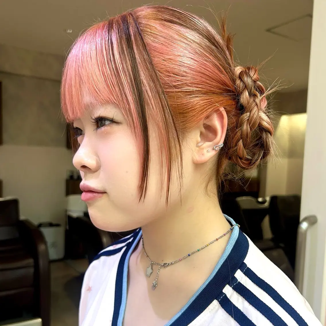 ロング カラー ヘアカラー トリートメント 横浜カラー/ブリーチ SAKI💫のヘアスタイル
