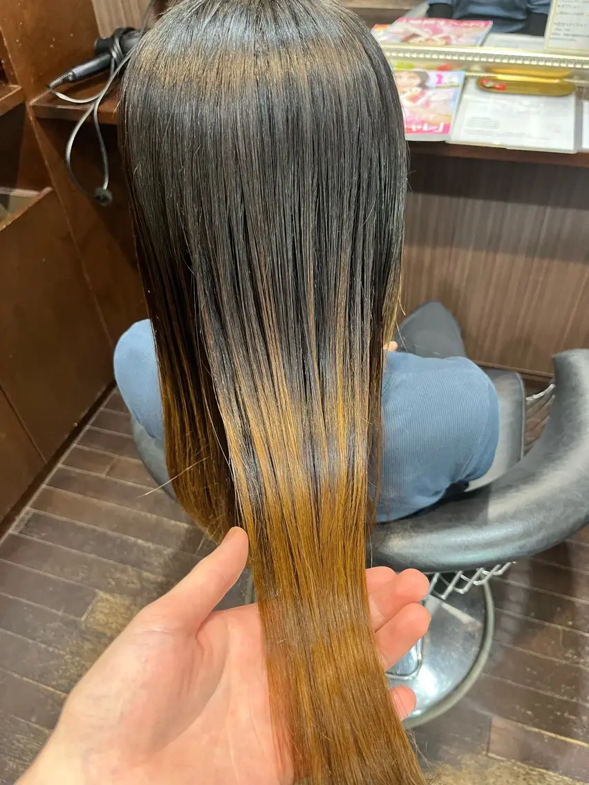 ロング トリートメント 中村 飛成のヘアスタイル