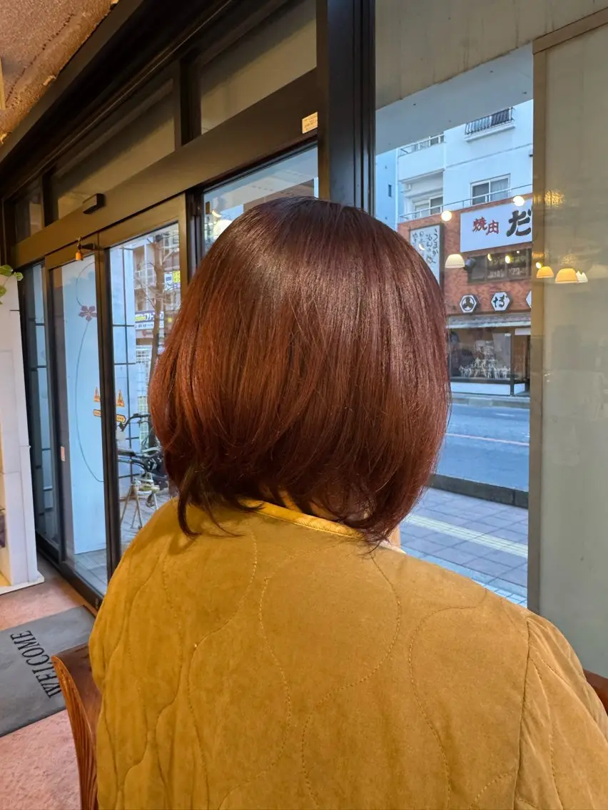 ショート 大坂 優菜のヘアスタイル