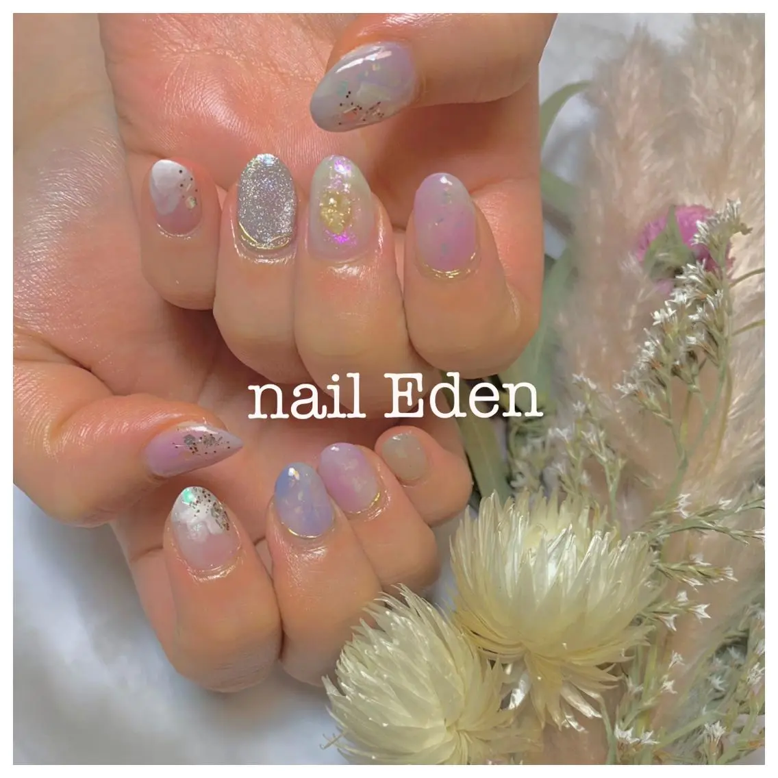 ネイル 持ち込み Eden ♾️のネイルデザイン