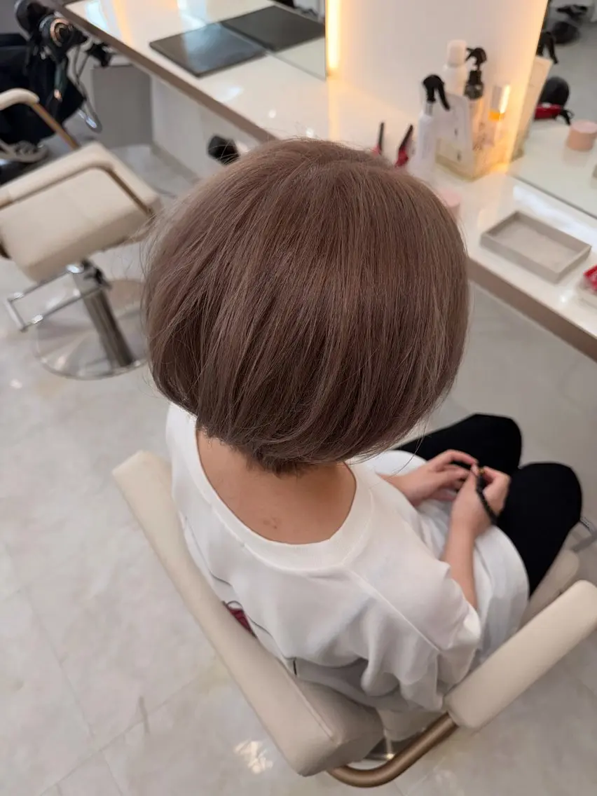 カラー カット ヘアカラー トリートメント レイヤー×ツヤ髪 /TAICHI🩶のヘアスタイル