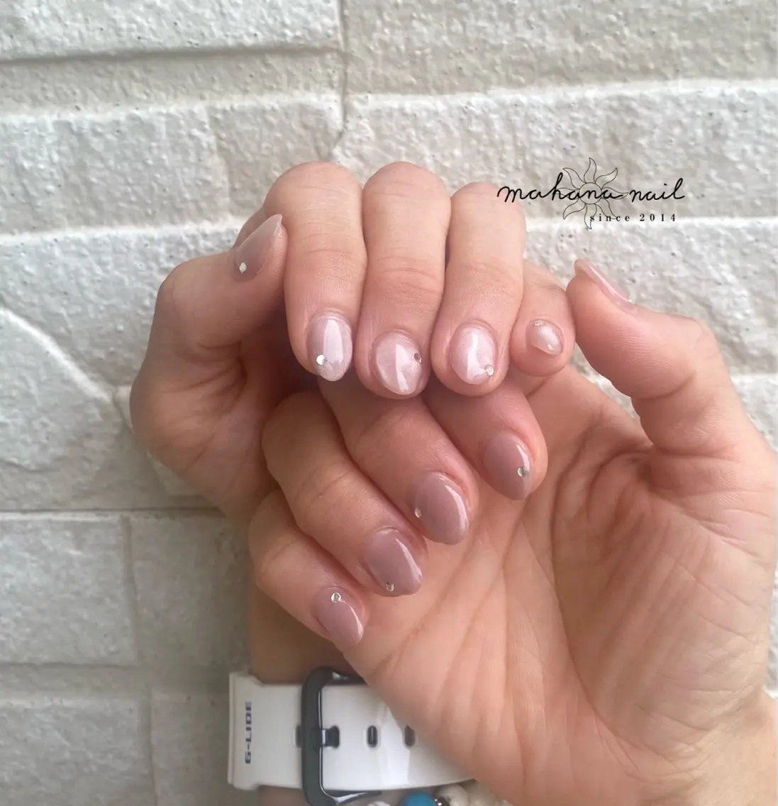 ネイル マグネットネイル mahana nailのネイルデザイン