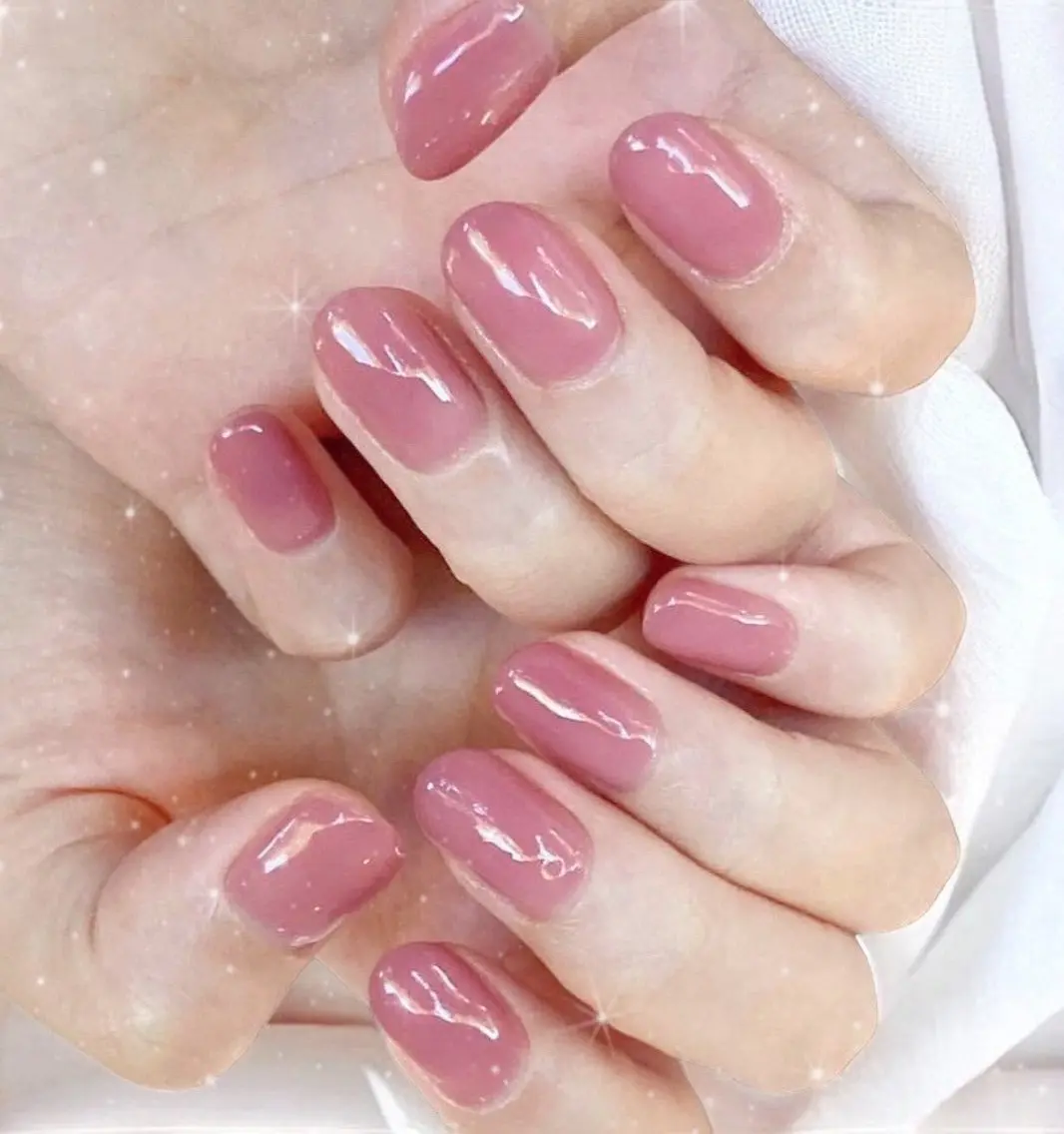 ネイル ピンク ハンドネイル Best Nail Yu🎀🫧のネイルデザイン