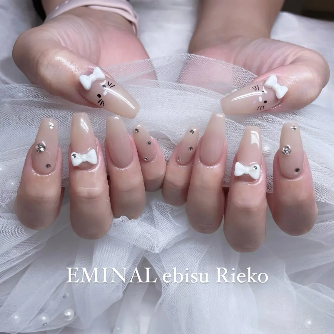 ネイル ハンドネイル Rieko EMINAL恵比寿のネイルデザイン