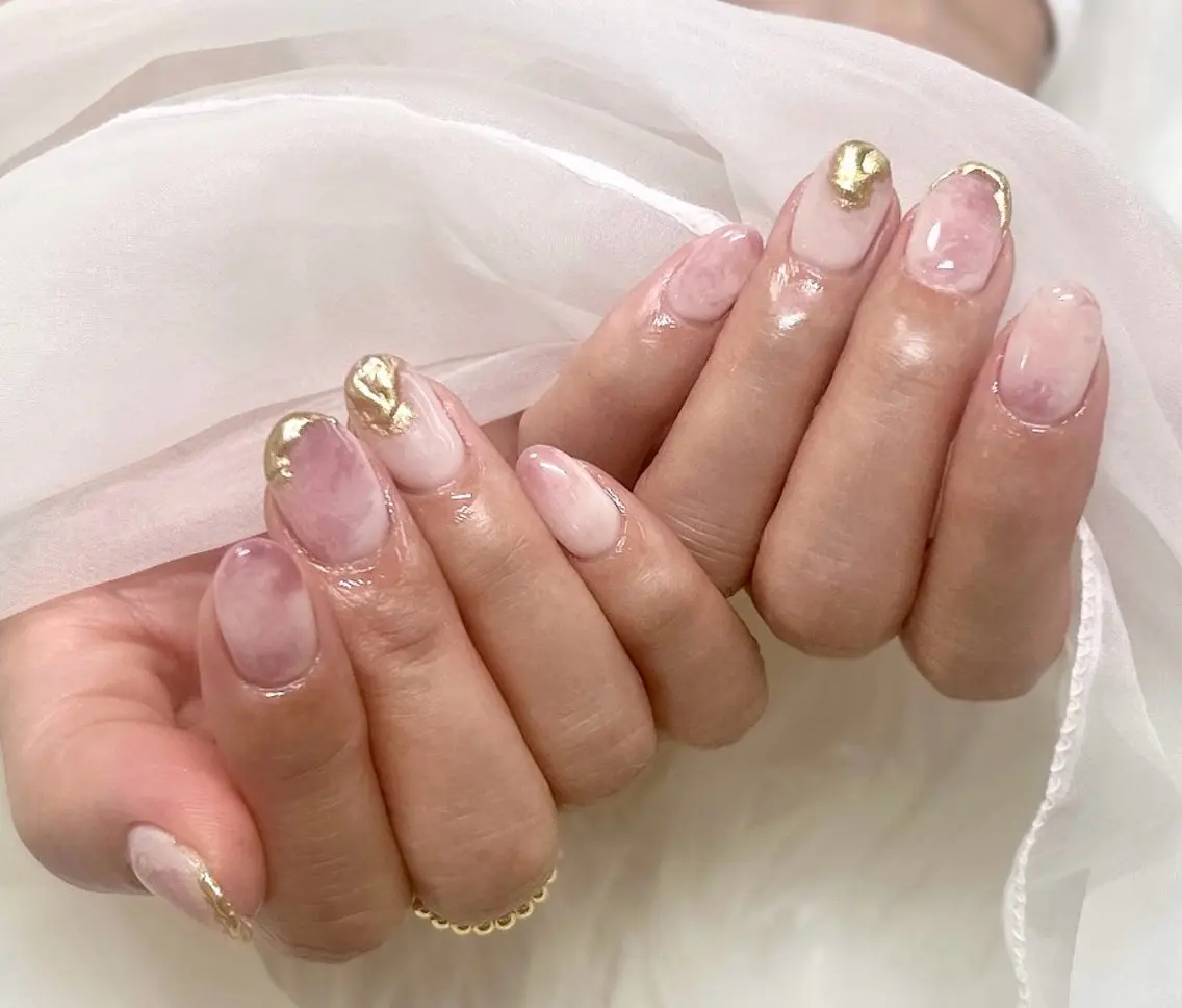 ネイル オフィスネイル Zir nail 津田沼♡小鈴のネイルデザイン
