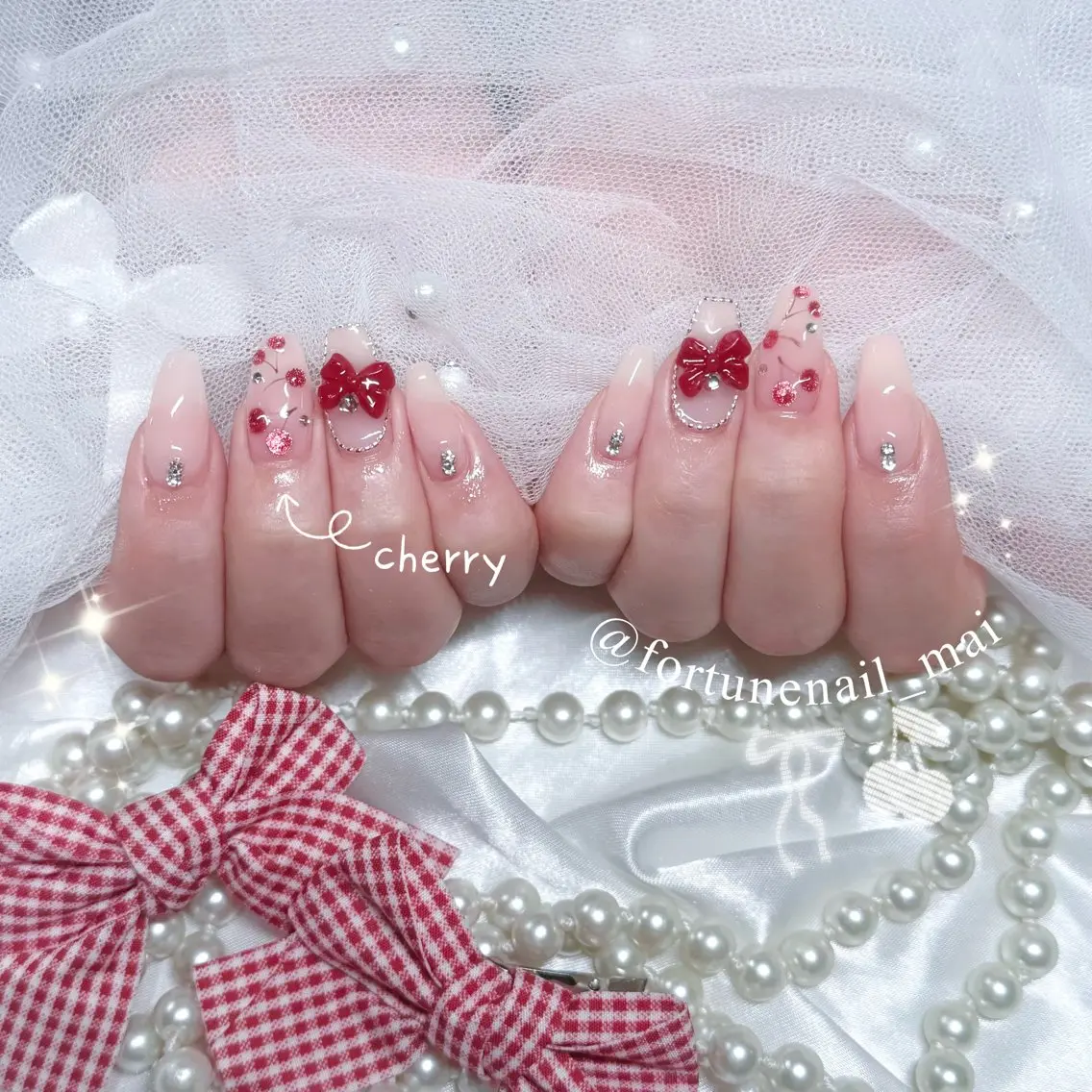 ネイル ハンドネイル 🎀Mai 🎀6/29🈳のネイルデザイン
