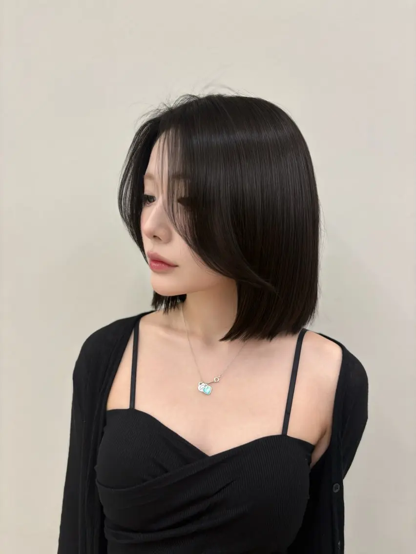 ショート ボブ×透明感カラー 🪽/池袋/優愛🎀のヘアスタイル