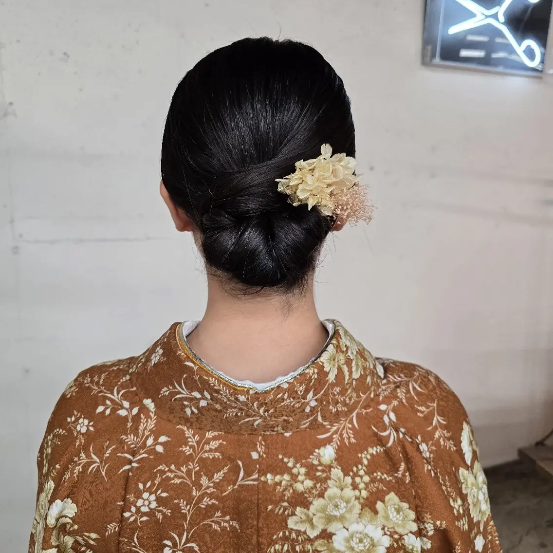 ロング ヘアアレンジ ヘアセット ハヤシ マユ ✂ 府中美容室のヘアスタイル