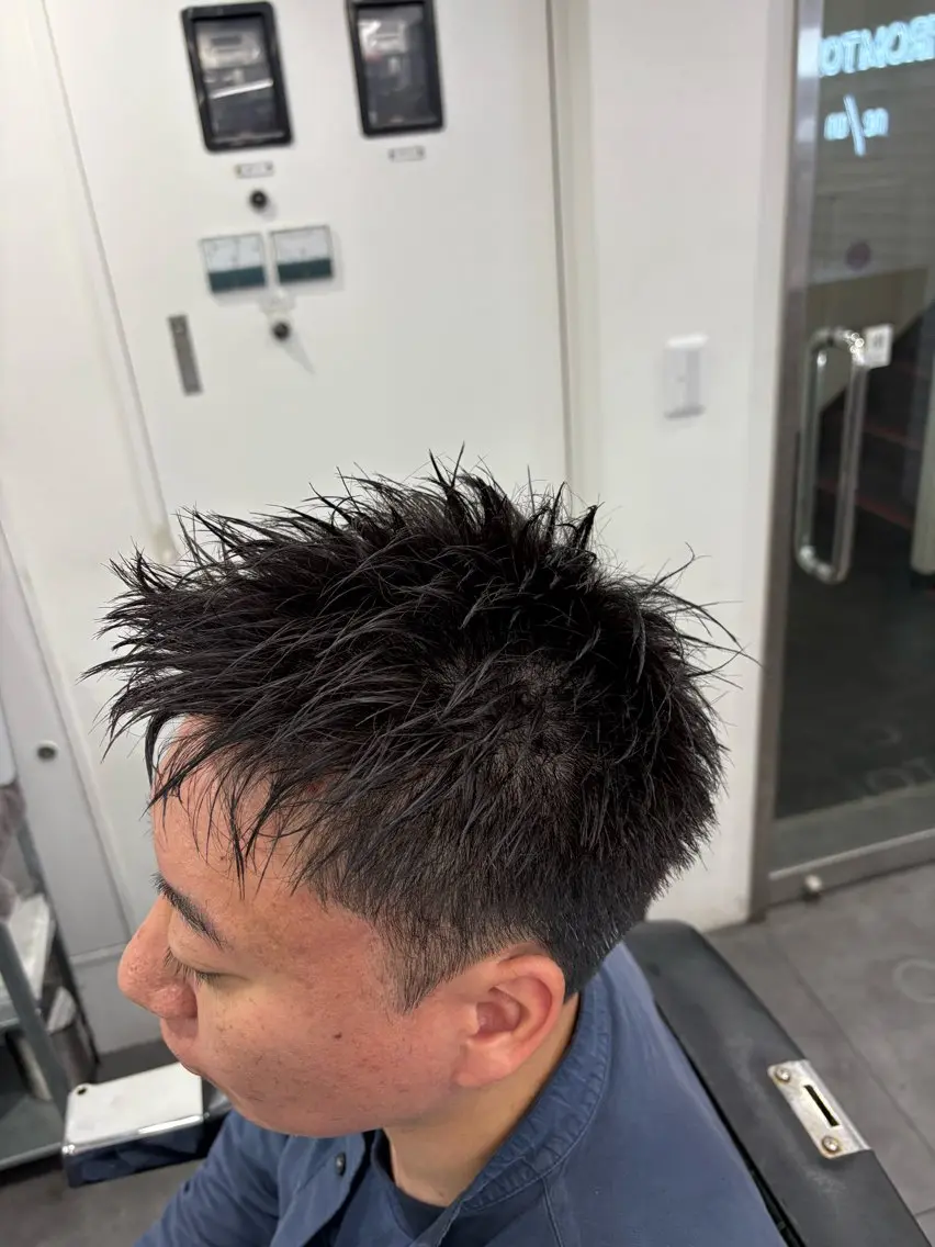 ショート メンズ カット 本間 颯太のヘアスタイル