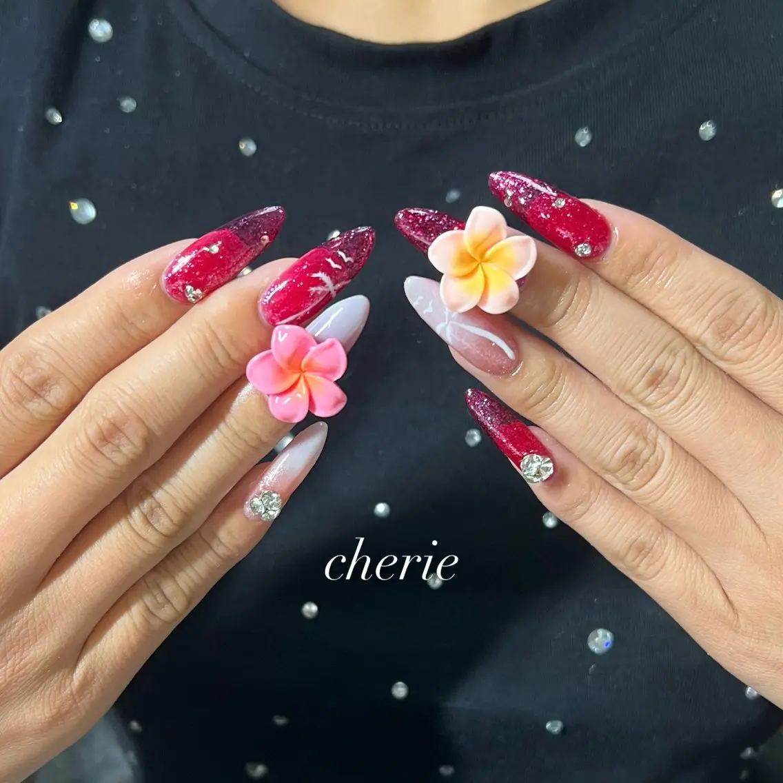 ネイル ハンドネイル Chérie moenaのネイルデザイン