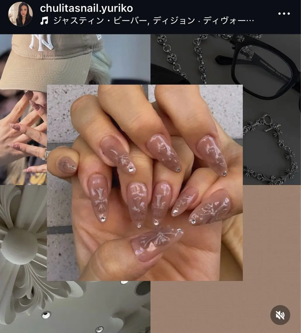 ネイル ハンドネイル 宮本 百合子のネイルデザイン