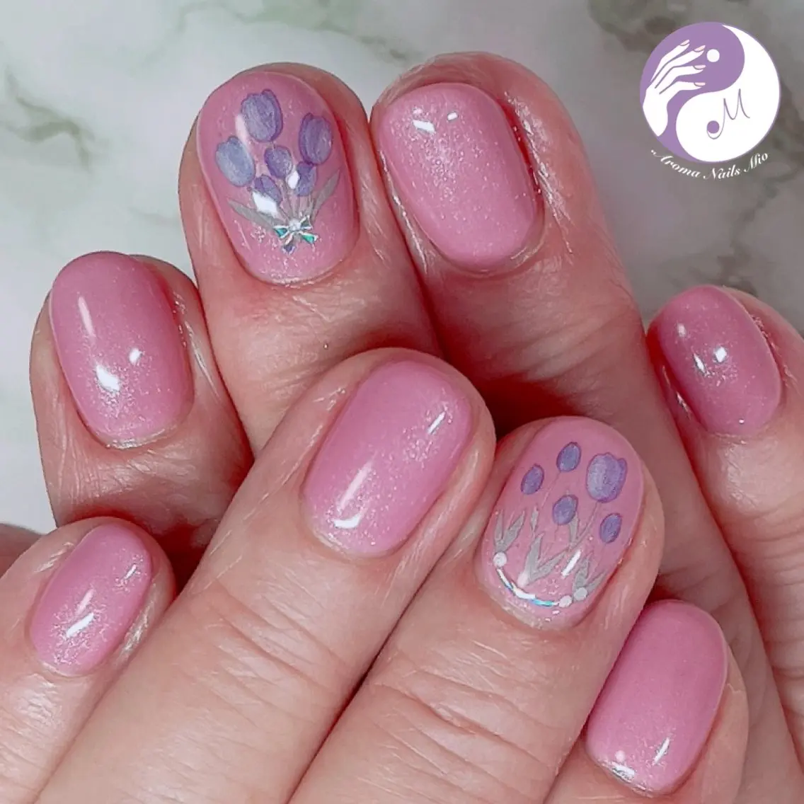 ネイル アートネイル ジェルネイル ワンカラーネイル .Nails Mio 赤羽西ネイルサロンのネイルデザイン