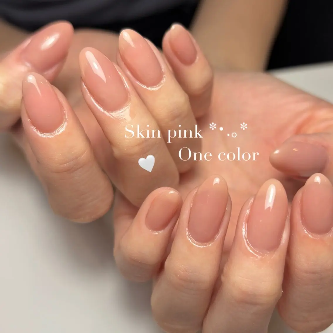 ネイル オフィスネイル ピンク ハンドネイル Ballie/ Mizukiのネイルデザイン