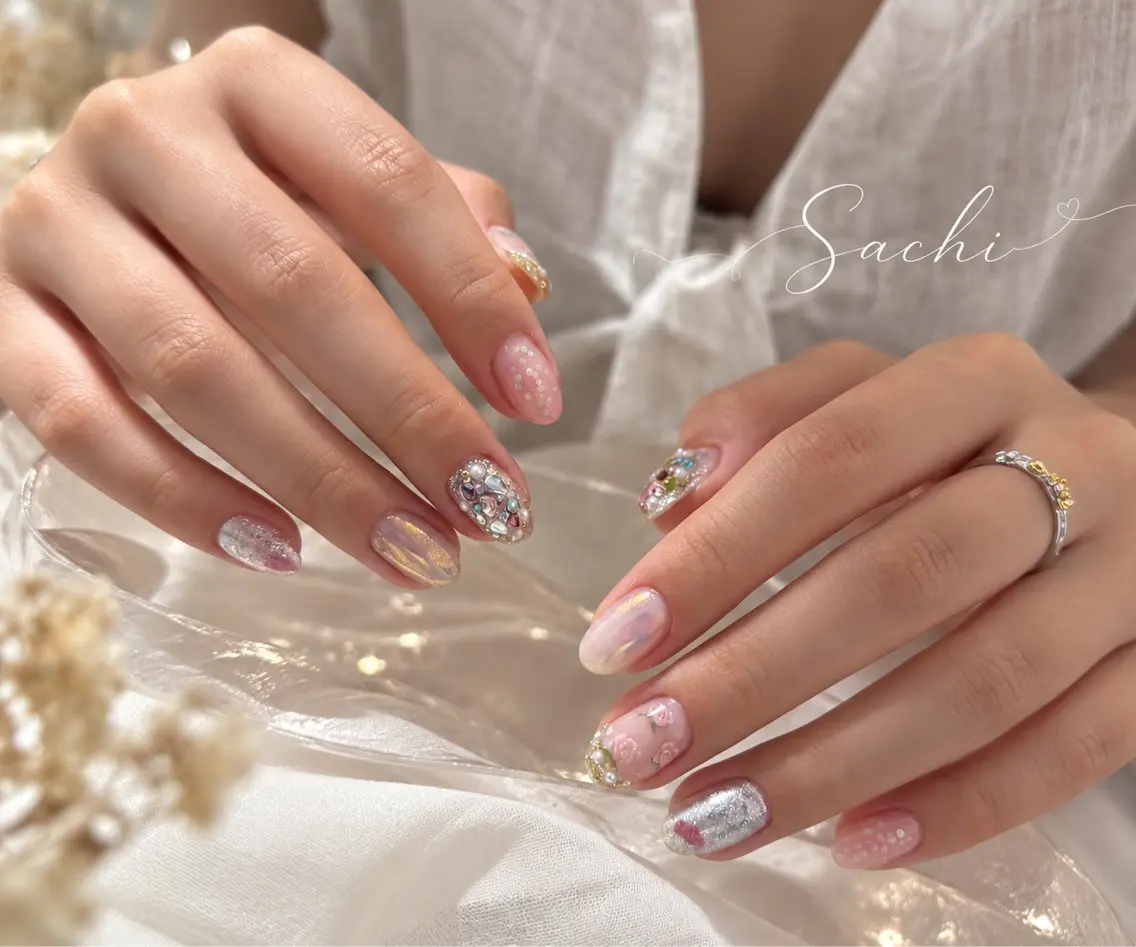 ネイル ハンドネイル Sachi Nail上野のネイルデザイン
