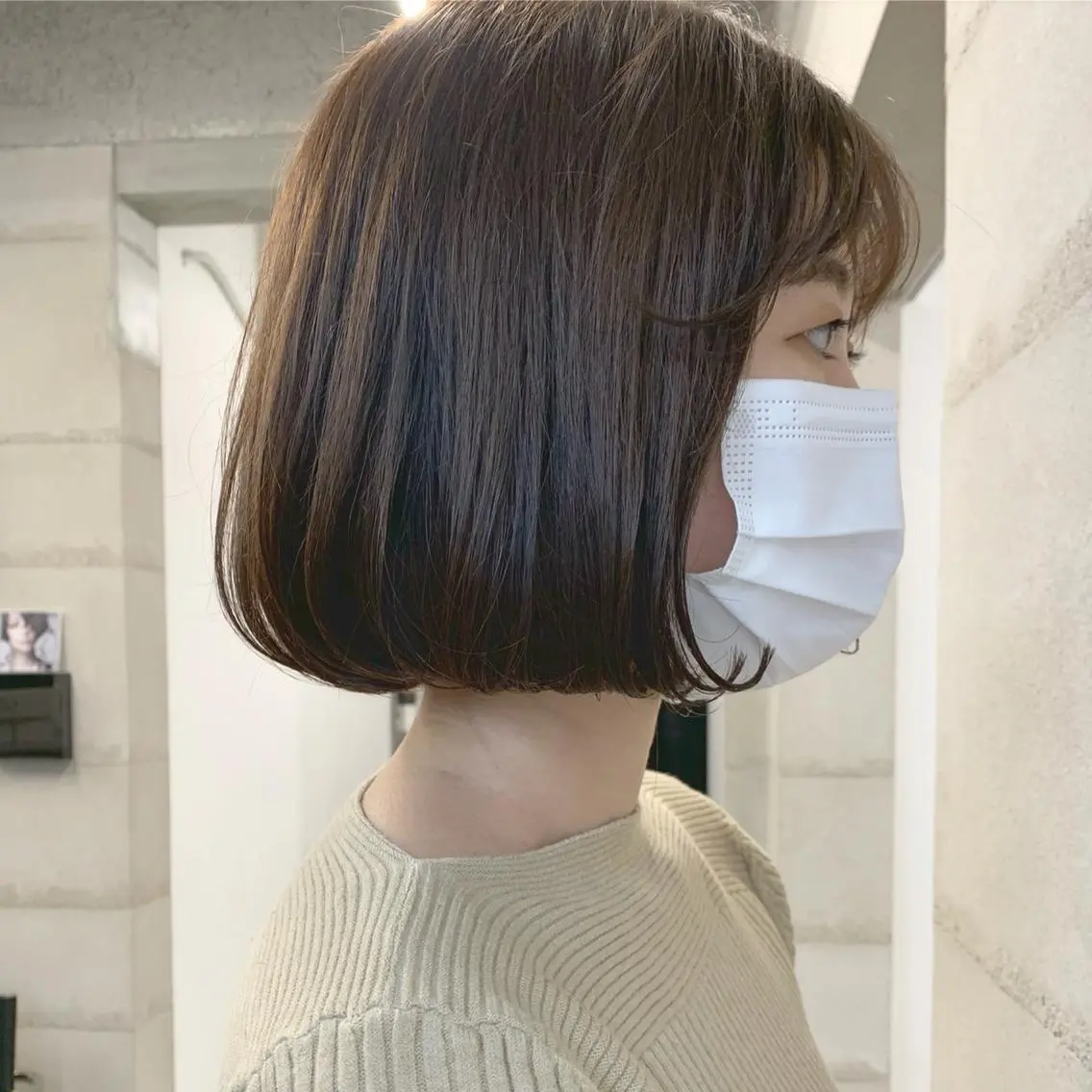 ミディアム カラー 透明感カラー✂︎ /縮毛矯正/YUKAのヘアスタイル