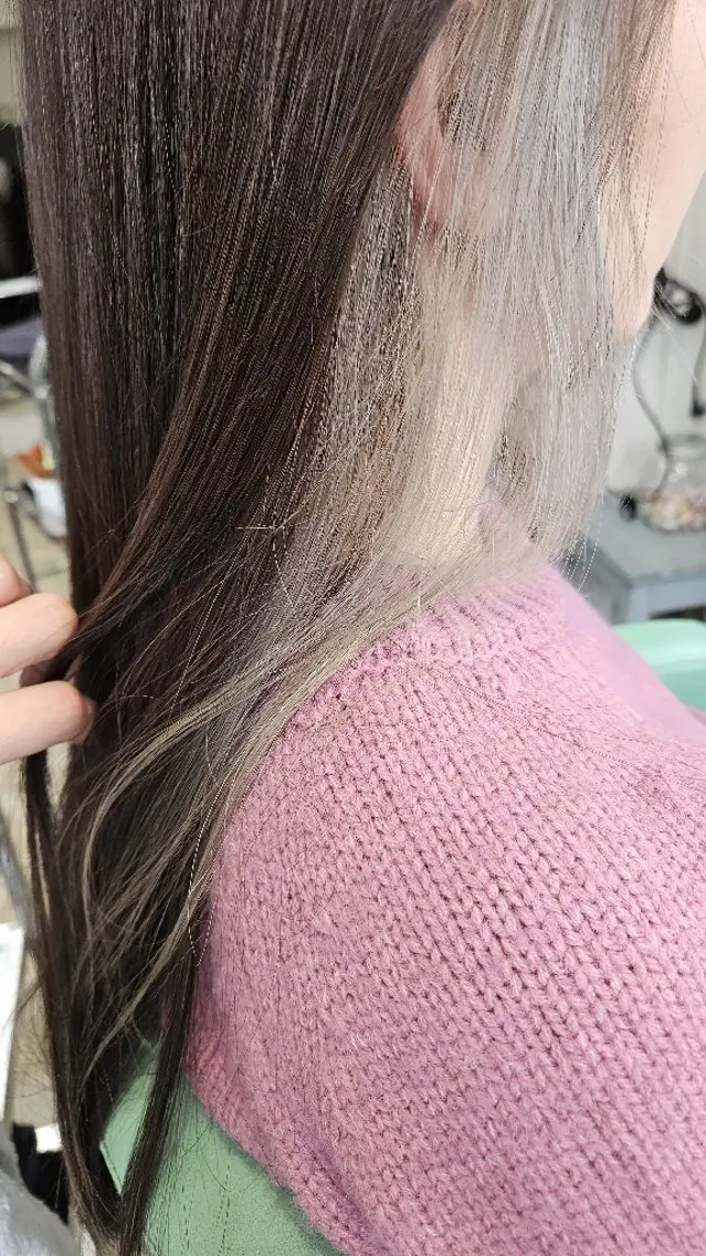 カラー ヘアカラー 熊野 タイソンのヘアスタイル
