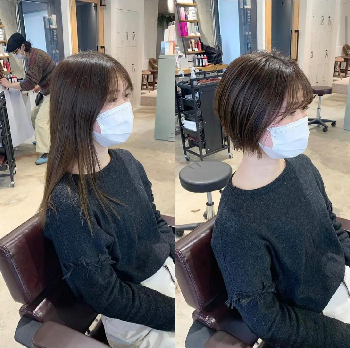 ショート ヘアアレンジ 七原 海夕のヘアスタイル