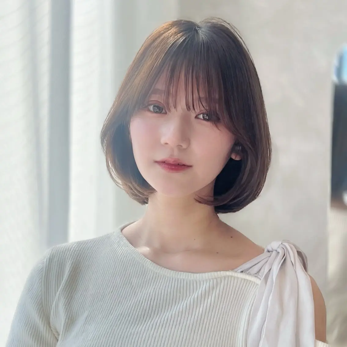 ショート ボブ カット トリートメント 山中 欧輔のヘアスタイル