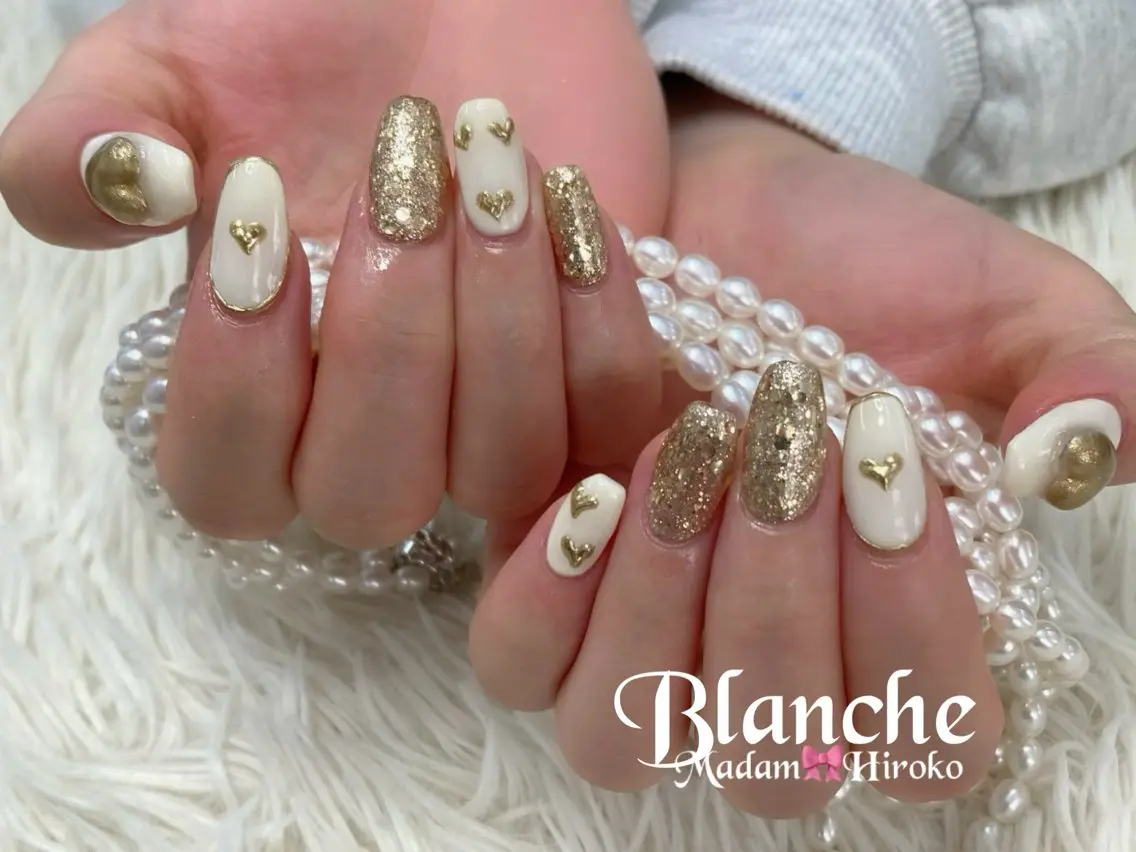 ネイル ハート Lianネイル 寛子Lianのネイルデザイン