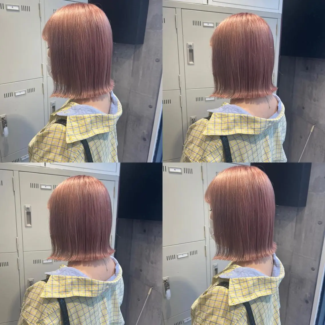 セミロング カラー ヘアカラー トリートメント ハイトーン特化💍 chloe💍韓国のヘアスタイル
