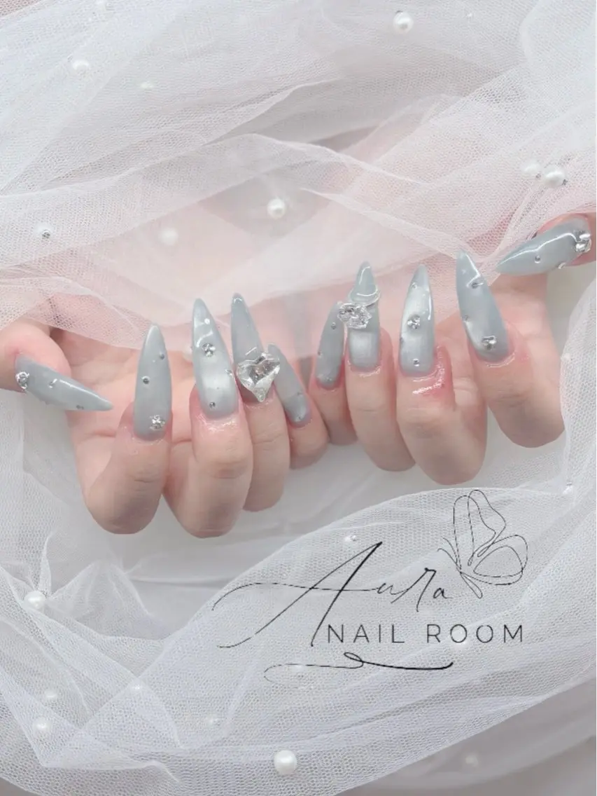 ネイル マグネットネイル Aura Nail Roomのネイルデザイン