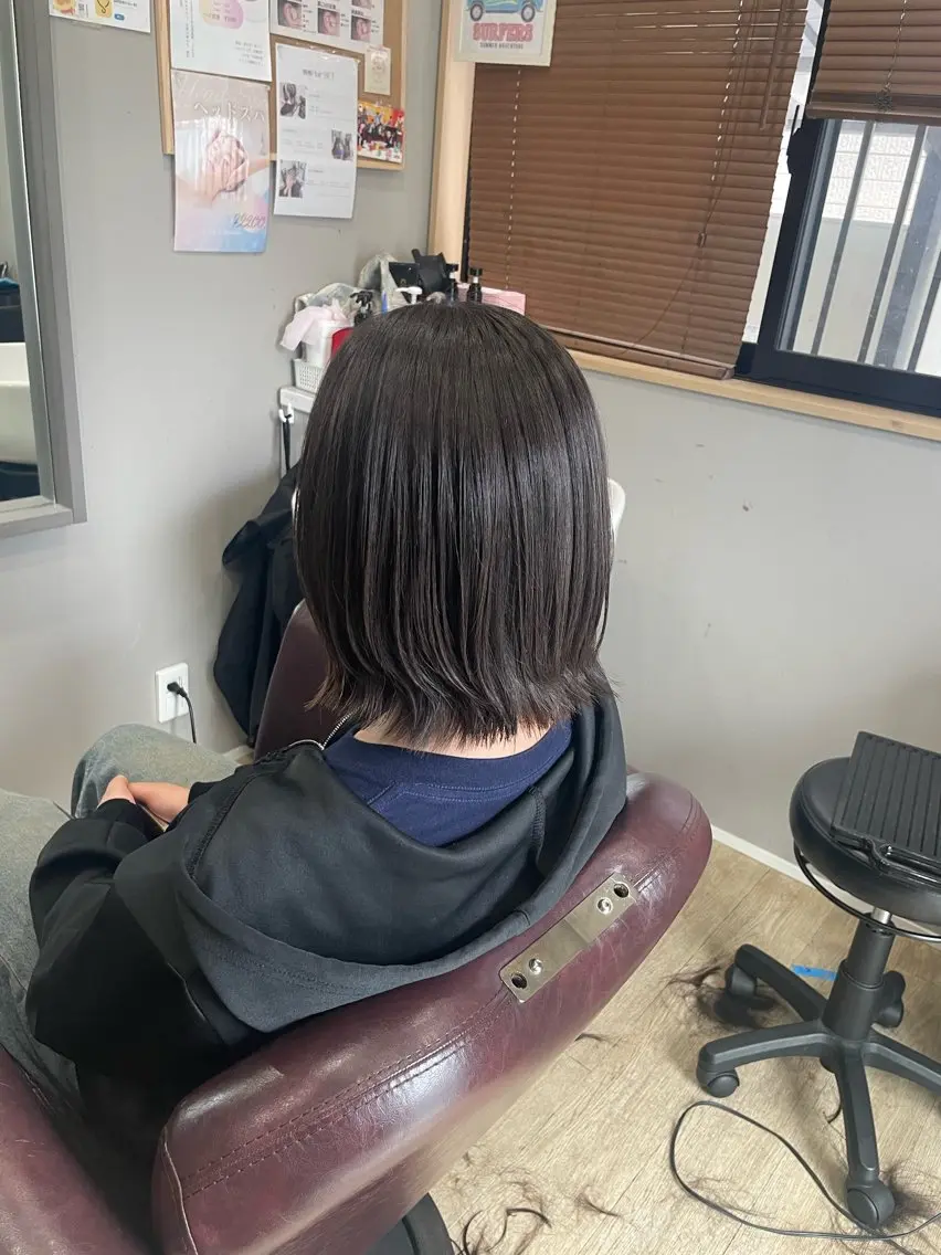 ミディアム Hair room Leaのヘアスタイル