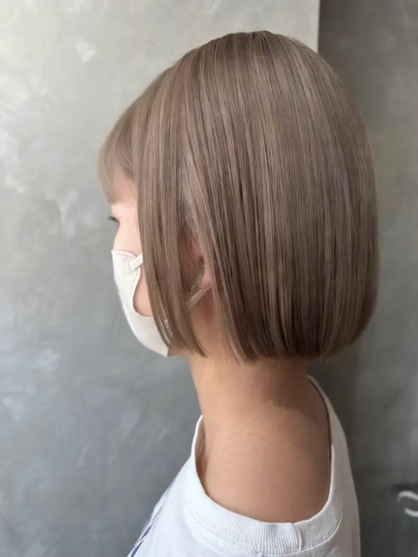 ✂︎期間限定価格🫧✂︎透明感アップ❄️レディース👧🏻ブリーチオンカラー🫧6月平日社会人様限定🫧‼️の写真