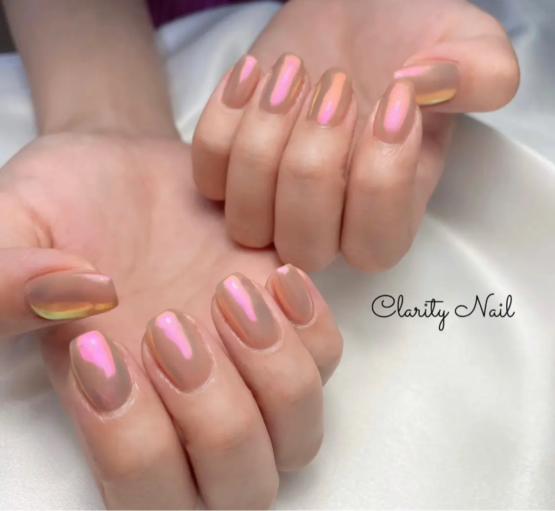ネイル ワンカラーネイル ハンドネイル Clarity Nailのネイルデザイン
