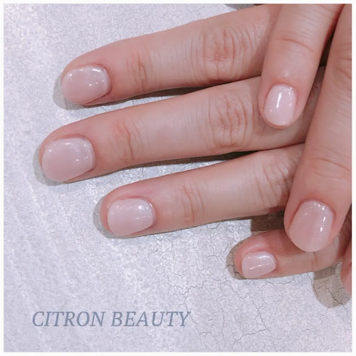 ネイル シンプルネイル CITRON NAIL💅練習生のネイルデザイン